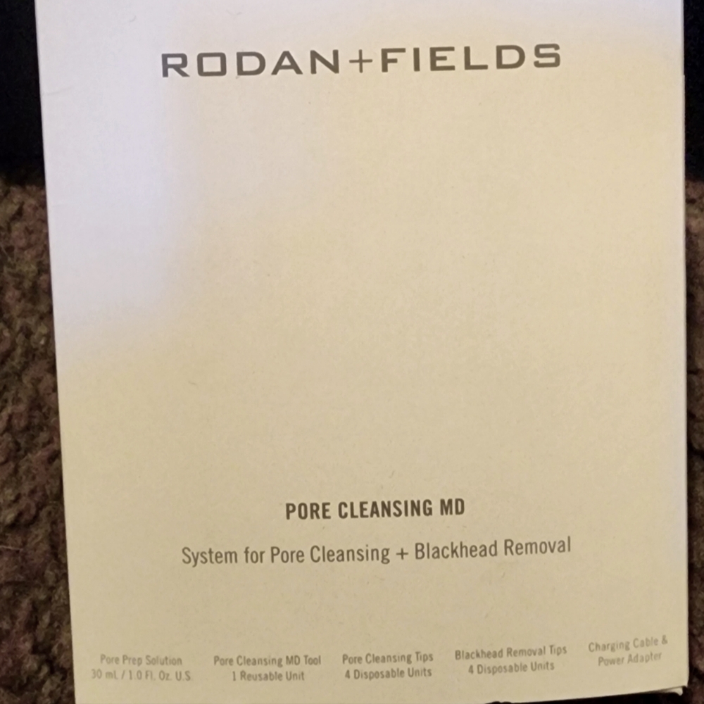 Rodan and Fields Pore Cleaning System